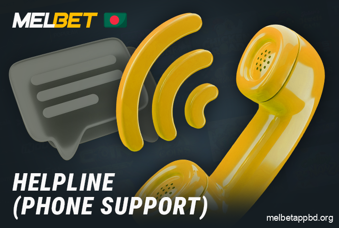 Contact Melbet support by phone number
