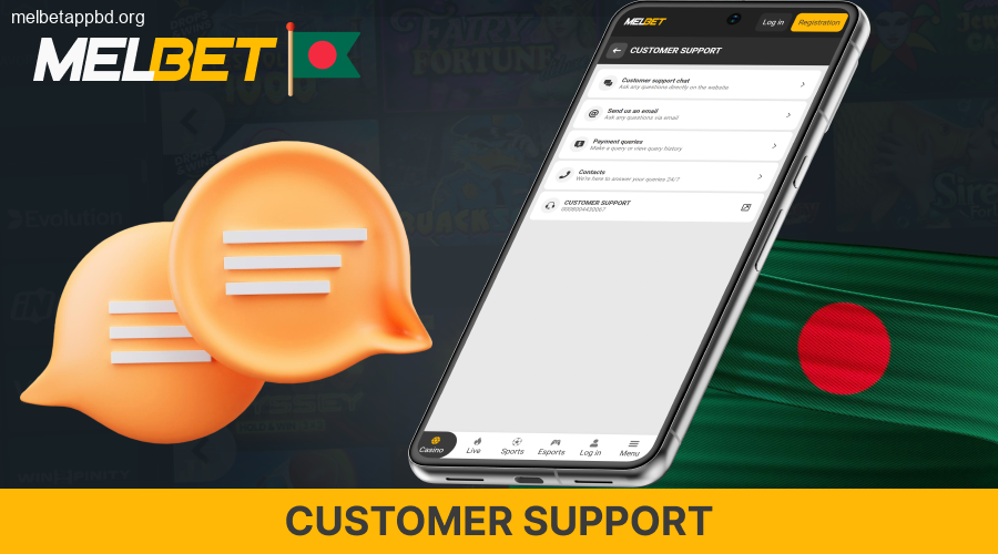Melbet Customer Support for Players from Bangladesh
