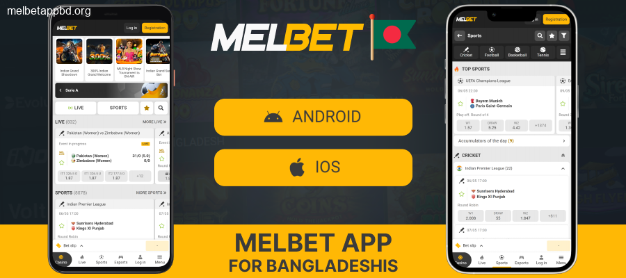The Melbet Bangladesh Mobile App for Betting and Casino Games