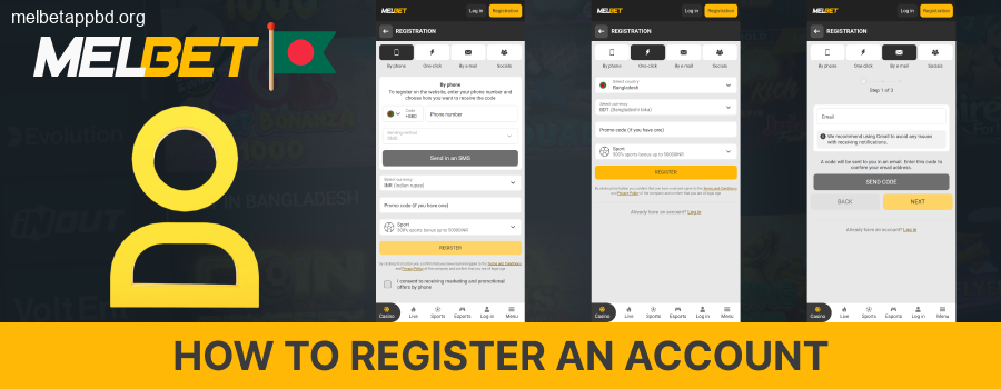How to Create an Account on the Melbet Casino App for Residents of Bangladesh