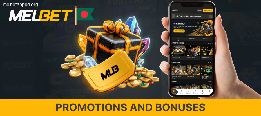 Bonuses for Melbet App Players in Bangladesh